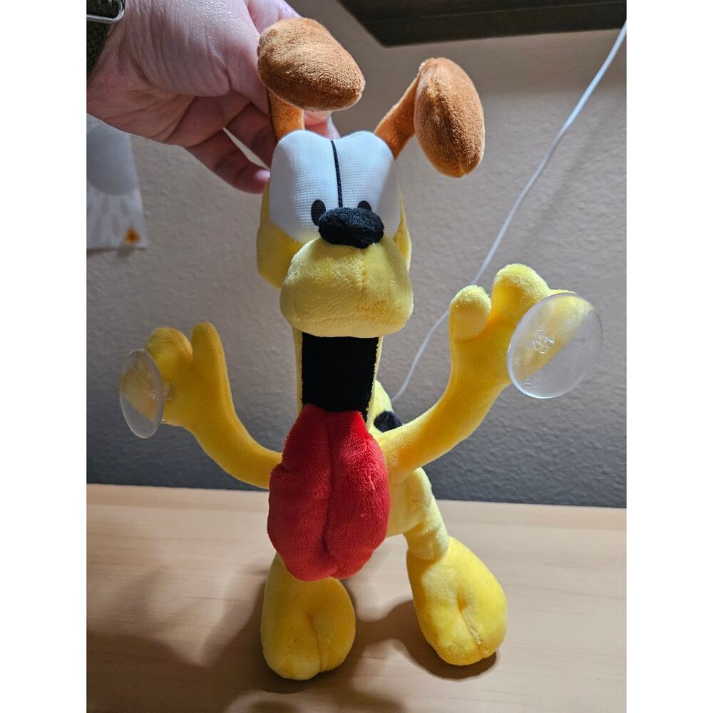 Kidrobot Garfield Odie 8" Suction Cup Window Clinger Plush